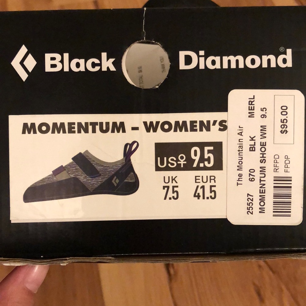 Black Diamond Neutral rock climbing shoes